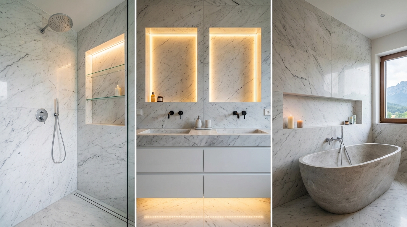 Mramorová kúpeľňa